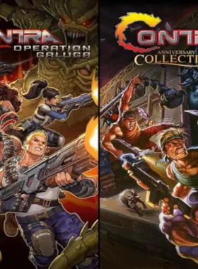 Dive into the action with the Contra Run & Gun Bundle! This CD Key for Xbox One and Xbox Series X|S offers thrilling gameplay and nostalgic fun. Perfect for fans of classic run-and-gun shoote