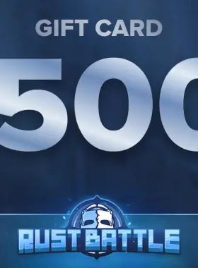 RustBattle Geschenkgutschein im Wert von 500$