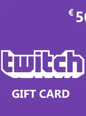 Twitch 50 欧元礼品卡 PL