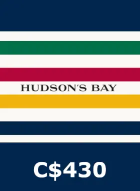 Tarjeta de regalo C$430 CA de Hudson's Bay