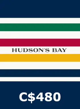 Tarjeta de regalo C$480 CA de Hudson's Bay
