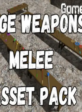 GameGuru MAX - Low Poly Asset Pack - Mage Weapons: Melee DLC PC Steam CD Key