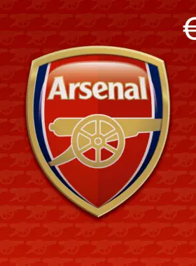 Show your support for Arsenal F.C. with a €50 gift card! Perfect for fans to purchase merchandise, tickets, and more from the official store.