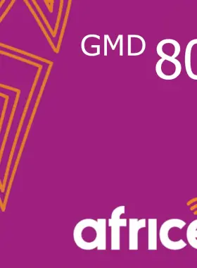 Top up your Africell mobile account with 800 GMD! This convenient mobile top-up allows you to stay connected and enjoy seamless communication. Perfect for personal use or as a gift for friend