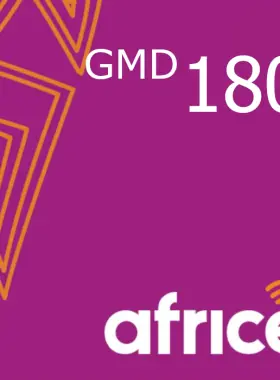 Ricarica cellulare Africell 1800 GMD GM