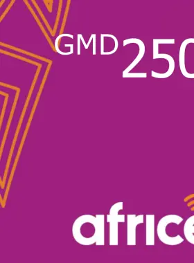 Ricarica cellulare Africell 2500 GMD GM