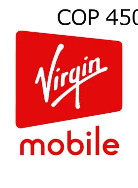 Recharge mobile de Virgin Mobile 45000 COP