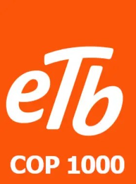 Etb 1000 COP 移动充值 CO