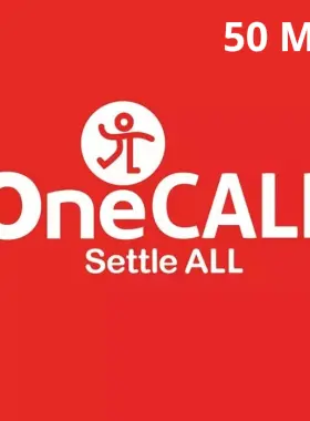 Ricarica cellulare OneCall 50 MYR MY