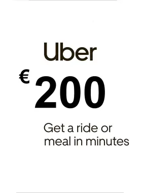 Carte-cadeau informatique Uber de 200€