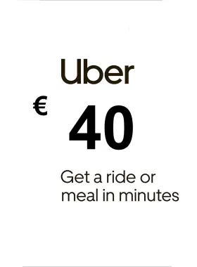 Tarjeta regalo Uber de 40€ FR