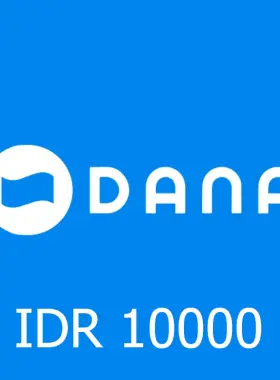 Identifiant de la carte-cadeau DANA Cash 10000 IDR