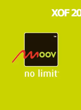 Moov 20000 XOF 手机充值 BJ