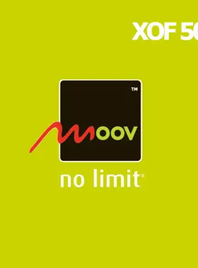 Recharge mobile Moov 5000 XOF BJ