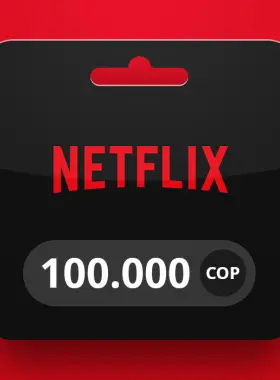 Carta regalo Netflix COP 100000 CO