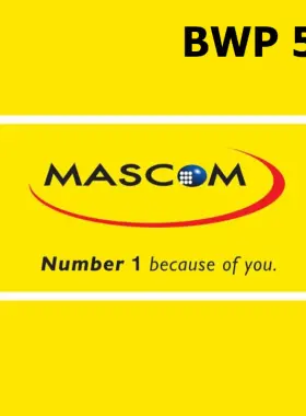 Mascom 500 BWP 手机充值 BW