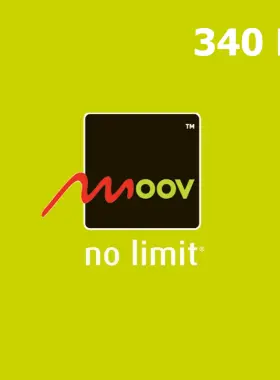 CI de recarga móvil de datos Moov de 340 MB