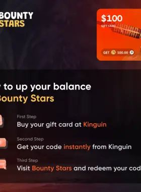 Bountystars.com 100 美元钱包卡代码