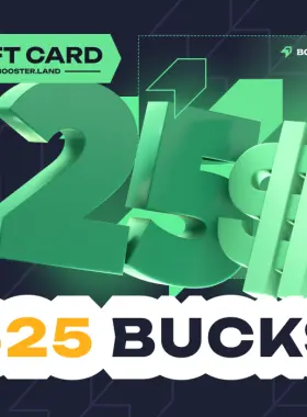 Booster.Land 25 美元礼品卡
