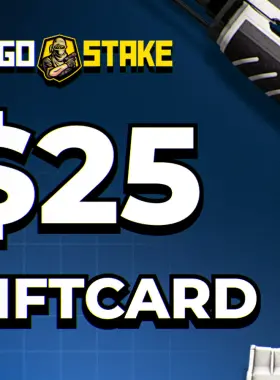 Carta regalo da $25 CSGOSTAKE.com