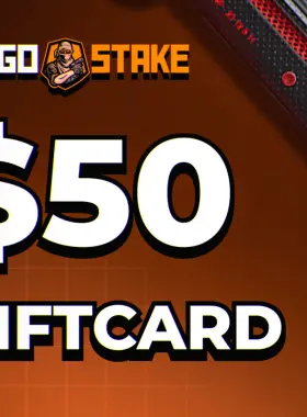 CSGOSTAKE.com Geschenkgutschein im Wert von 50$