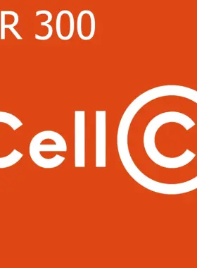 Stay connected with the CellC 300 ZAR Mobile Top-up! This convenient top-up option allows you to recharge your mobile account instantly, ensuring you never run out of data or talk time. Perfe