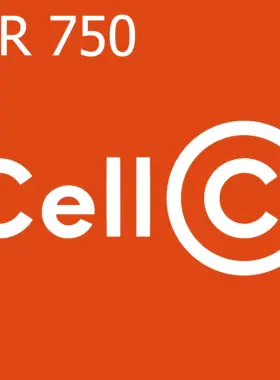 CellC 750 ZAR Recharge mobile ZA