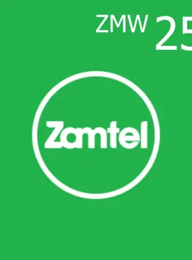 شحن رصيد الهاتف المحمول Zamtel 250 ZMW