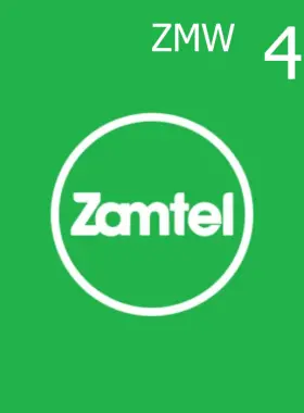 Recarga móvil Zamtel 40 ZMW ZM