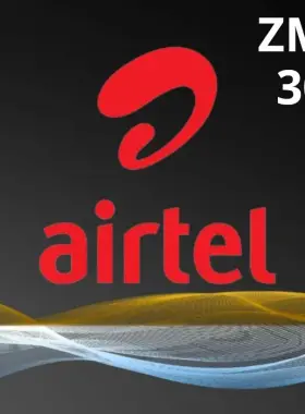 Airtel 300 ZMW mobiele herlaadbare ZM
