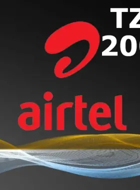 بطاقة هدايا إيرتيل 2000 TZS TZ