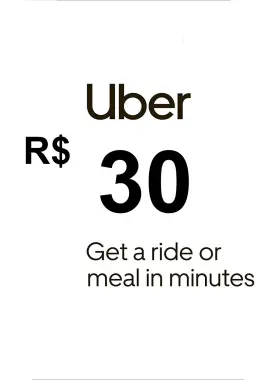 Buono regalo Uber R$30 BR