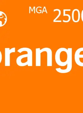 Orange 25000 MGA Mobile Top-up MG