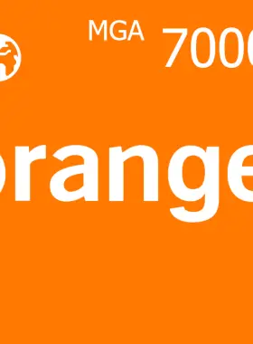 Ricarica cellulare Orange 70000 MGA
