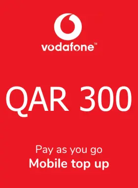 Vodafone PIN 300 QAR Cadeaukaart QA