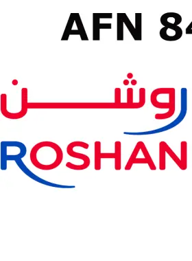AF de recarga móvil Roshan 840 AFN