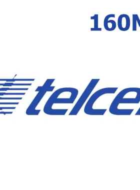 شحن رصيد بيانات الهاتف المحمول من Telcel 160 ميجابايت