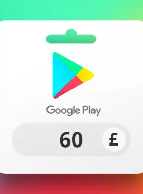 Unlock the power of the cloud with a GBP 60 Google Play Gift Card! Enjoy seamless access to your favorite books, music, and movies across all your devices. Buy a book on your Android phone an