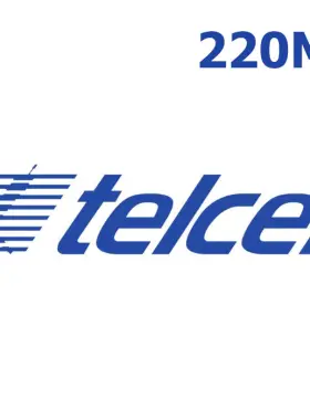 شحن رصيد بيانات الهاتف المحمول من Telcel بحجم 220 ميجابايت