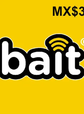 Recarga móvil MX de 300 dólares de Bait
