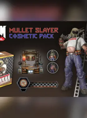 Unleash your inner slayer with the Mullet Slayer Master Collection Cosmetic Pack for DOOM Eternal! This pack includes unique cosmetic items that enhance your gaming experience on Nintendo Swi