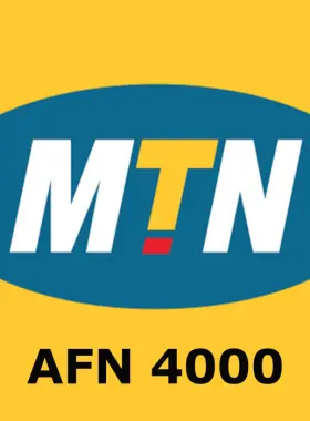 AF de recarga móvil MTN 4000 AFN