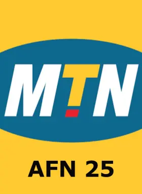 AF con ricarica mobile MTN 25 AFN