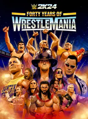 WWE 2K24 Veertig jaar WrestleMania Edition EU XBOX One/Xbox Series X|S CD-sleutel