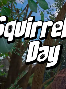Squirrel Day is a non-violent VR platforming game that lets you climb, explore, and collect nuts through the eyes of a squirrel using an intuitive, physics-based movement system.