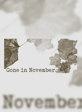 Experience a haunting narrative in Gone In November. After a final visit to the doctor, you have three days to confront your past through fragmented memories. This Collector's Edition offers 