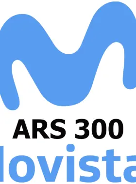 Movistar 300 ARS AR voor mobiel opladen
