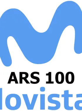 Movistar 100 ARS AR voor mobiel opladen