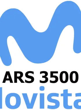 Movistar 3500 ARS Mobile Top-up AR