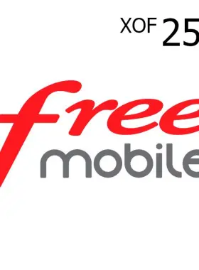 Recarga móvil gratuita de 2500 XOF SN